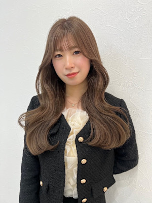 【韓国】ブリーチダブルカラー×韓国巻きヨシンモリ