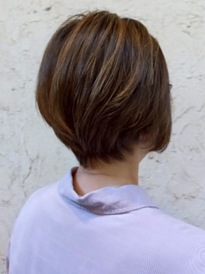 【Flor_戸塚】*大人女性ショート+マロンベージュ*