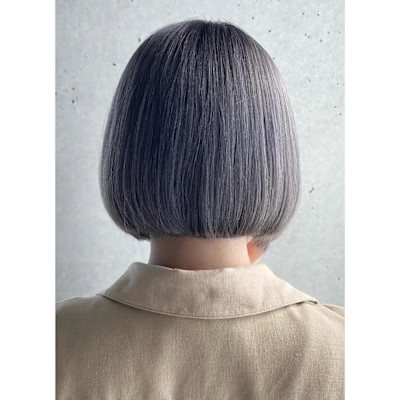 ☆外国人風カラー☆モノトーングレージュ_ラベンダーグレージュ