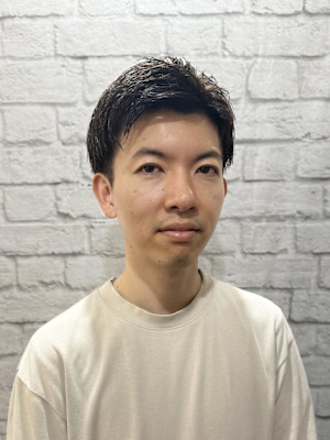 ツーブロック束感ビジネスショート