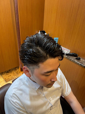 7:3ツーブロック