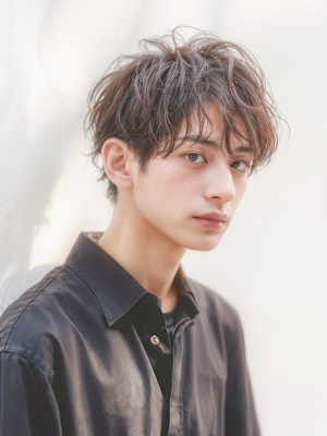 こなれピンパーマ★ワックスで簡単に♪