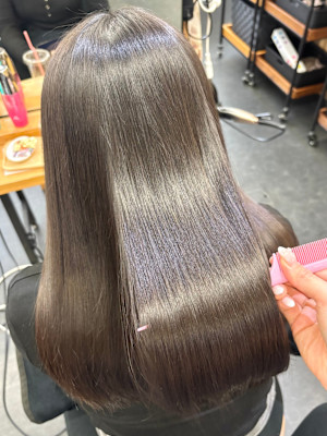 【髪質改善】縮毛矯正/艶髪/ストレート/美髪
