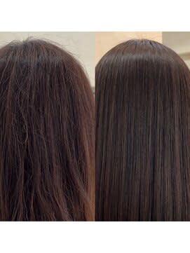 表面の【ホワホワ】した髪が気になる方はこのメニュー