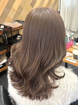 【髪質改善】マロンブラウン/艶髪/透明感/トリートメント