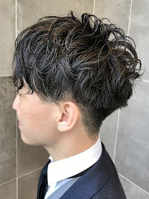 メンズ パーマ カールスタイル