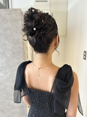 【Nanaka】ゆるふわアップスタイル