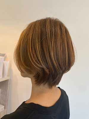 ショートスタイル　大人ショート