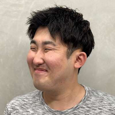 スパイキーショート×ツイストパーマ