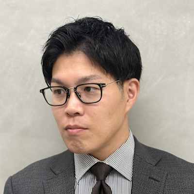 ビジネスヘア×アップバング