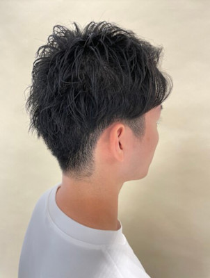 メンズツーブロック