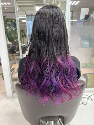 ピンクパープルグラデーション