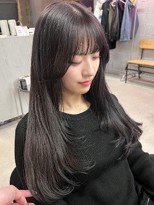 透明感たっぷりカラー×レイヤーカット