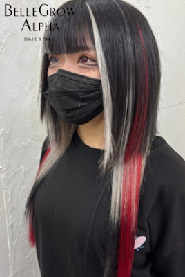 カラー＋エクステ