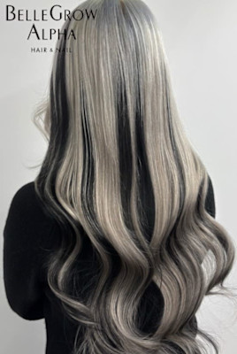 ダブルカラー＋エクステ