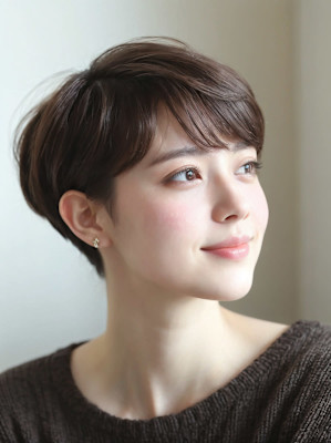 耳かけコンパクトショート