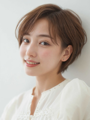 大人可愛いショートヘア