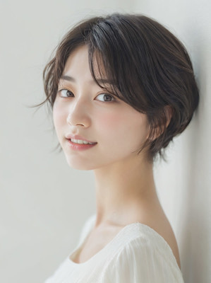 ひし形シルエットショート