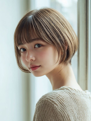 小顔ショート