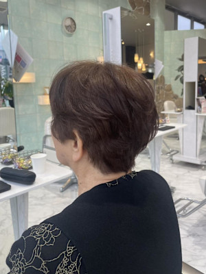 グレイヘア／白髪染め／グレイカラー／パーマ／