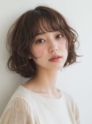 大人可愛いショートヘア