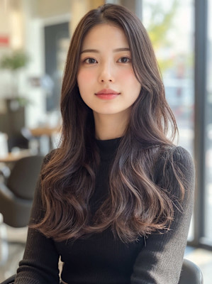 ゆる巻きロング