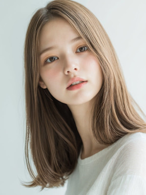 艶感ストレートロング