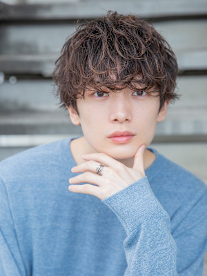 【小久保style】メンズカットツーブロックツイストウルフ