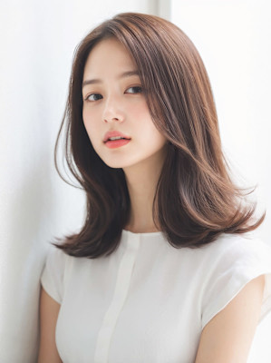 艶感ストレートロング