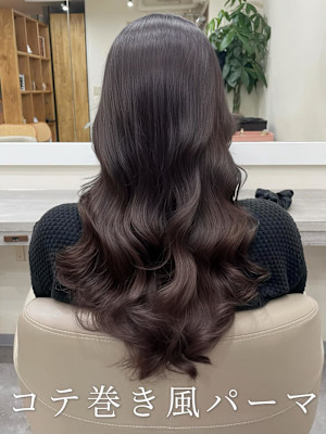 韓国風パーマ/コテ巻き風パーマ/デジタルパーマ/パーマ