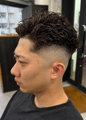 WAVY 桜木町店×ハイフェードパーマ