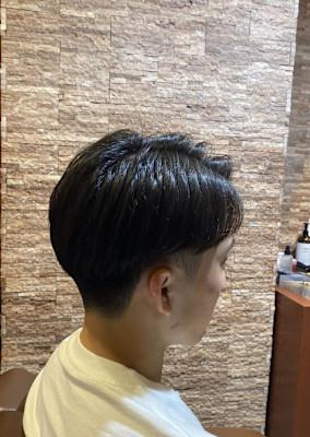 銀座 理容室 個室 ツーブロック