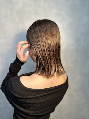 ナチュラルぱっつん