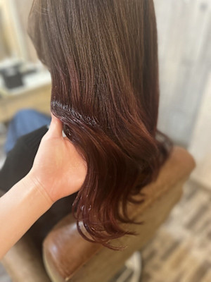 グラデーション×ピンク