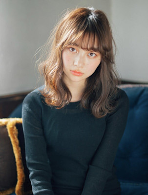 伸ばしかけボブウェーブ