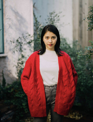 大人かっこいい外ハネミディ