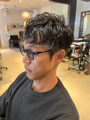 【パーマ】大人ウェーブパーマ