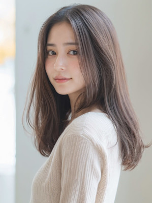 艶感ストレートロング