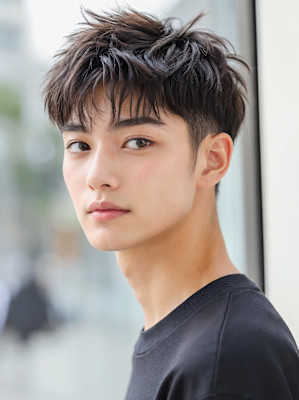 刈り上げフェードスタイル