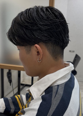 毛流れパーマ／メンズパーマ／平塚美容室