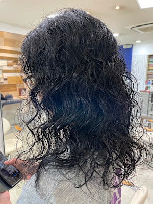 濡れ感ウェーブ×アンニュイパーマ