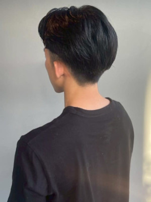 刈り上げショート メンズカット マッシュ ツーブロック