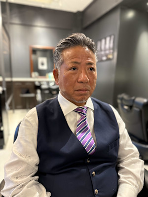 大人海外イケオジグレーサイドパート