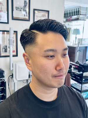 【20代 男性】ロンドン七三フェード（大宮/バーバー）