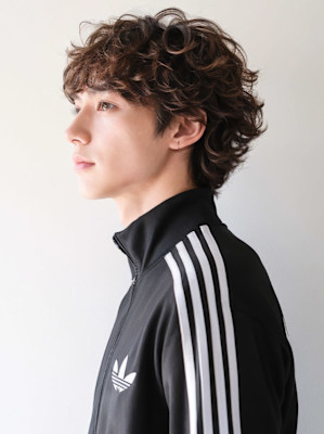 無造作ニュアンスパーマ