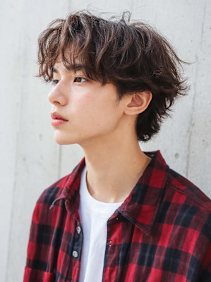 無造作ニュアンスパーマ