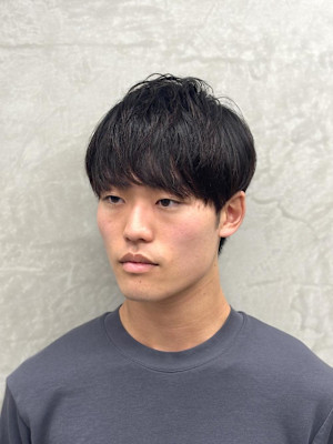 トレンド感抜群◎好感度が高い　マッシュショート