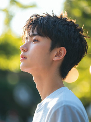 韓国風ダウンパーマ