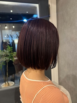 暖色艶ボブ