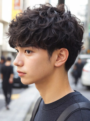 ゆるめスパイラルパーマ